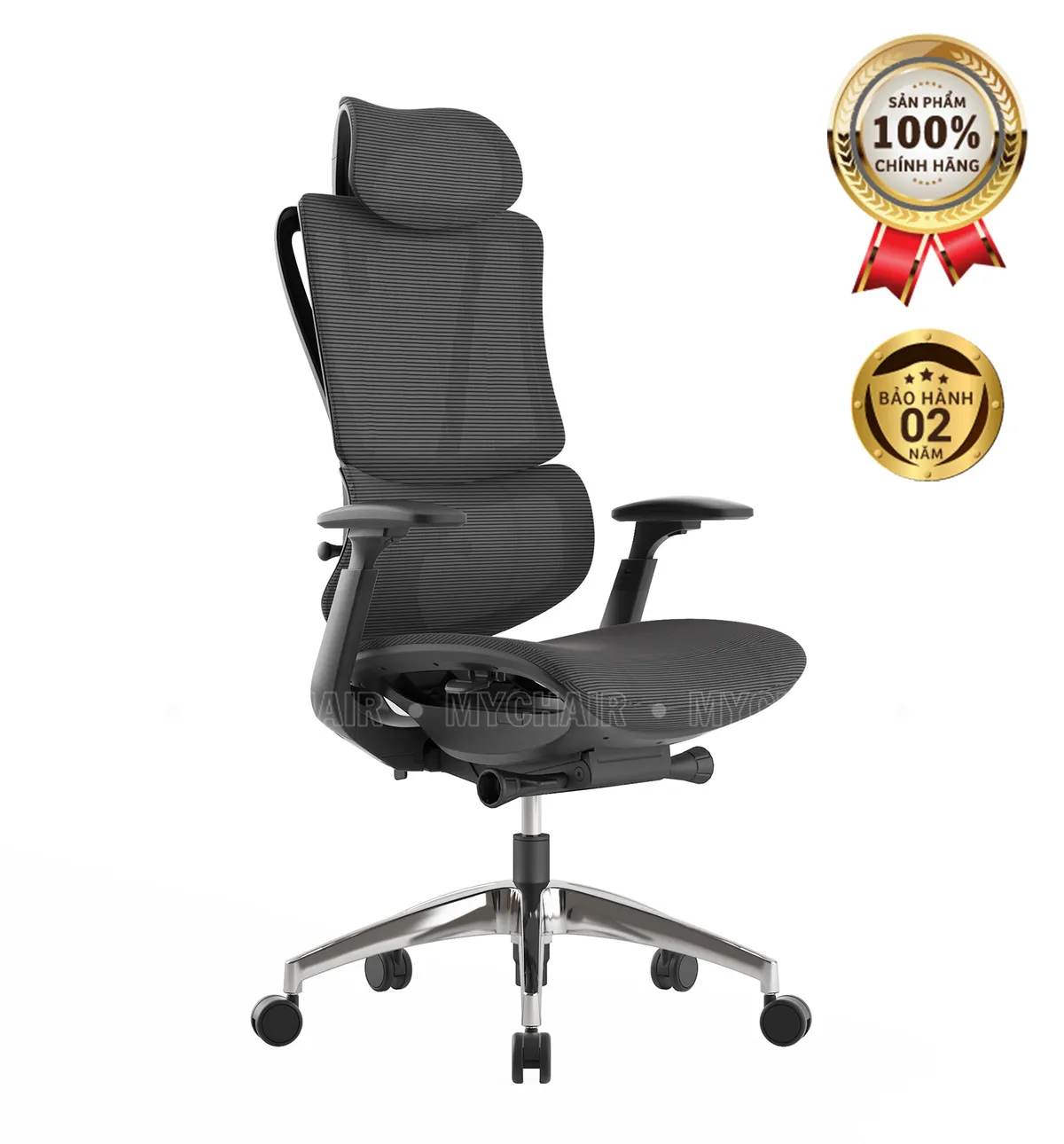 Ghế Xoay Lưới Nỉ Cao Cấp Nhập Khẩu MyChair FM203AB