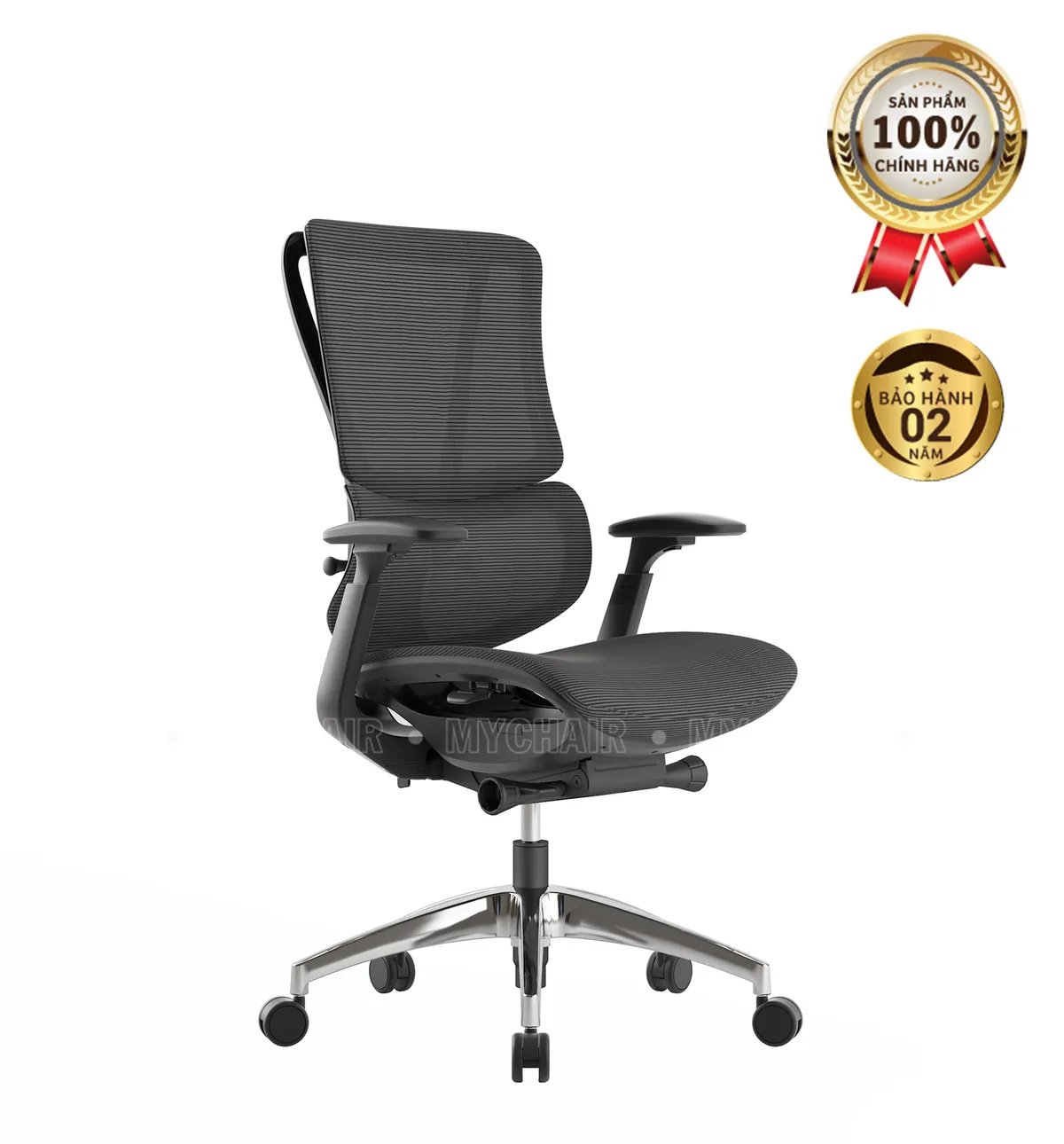 Ghế Xoay Lưới Nỉ Cao Cấp Nhập Khẩu MyChair FM203BB
