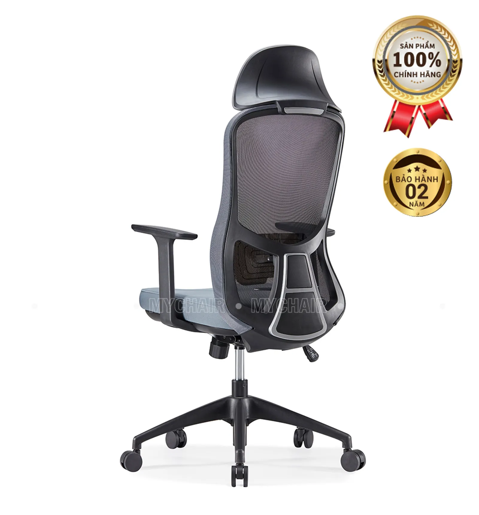 Ghế Xoay Lưới Nỉ Cao Cấp Nhập Khẩu MyChair FM33A