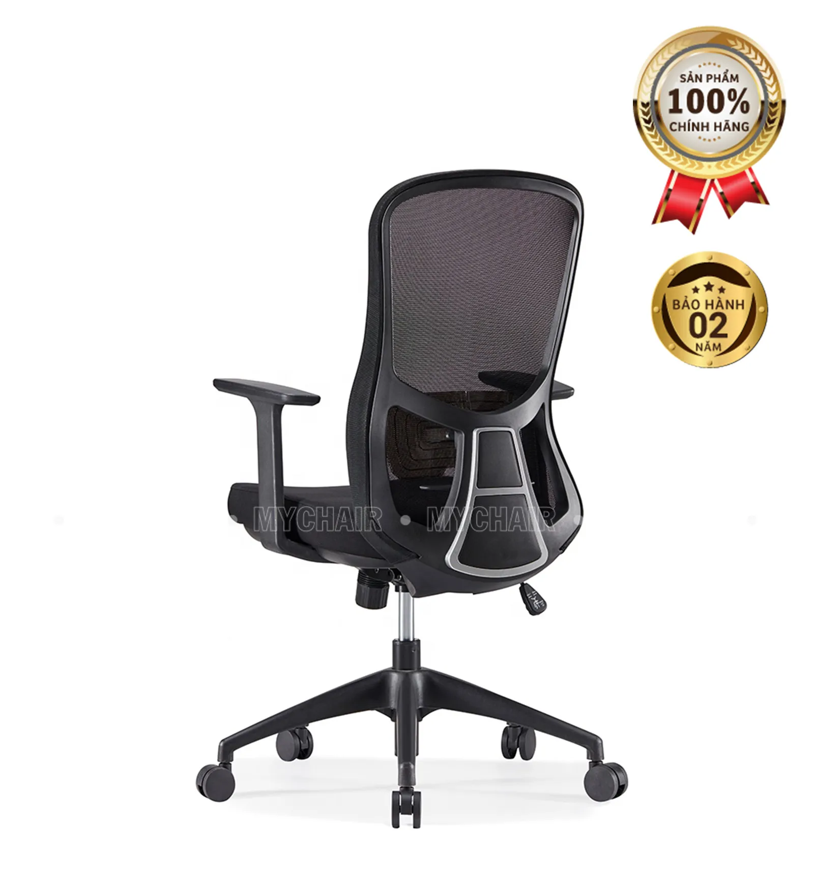 Ghế Xoay Lưới Nỉ Cao Cấp Nhập Khẩu MyChair FM33B