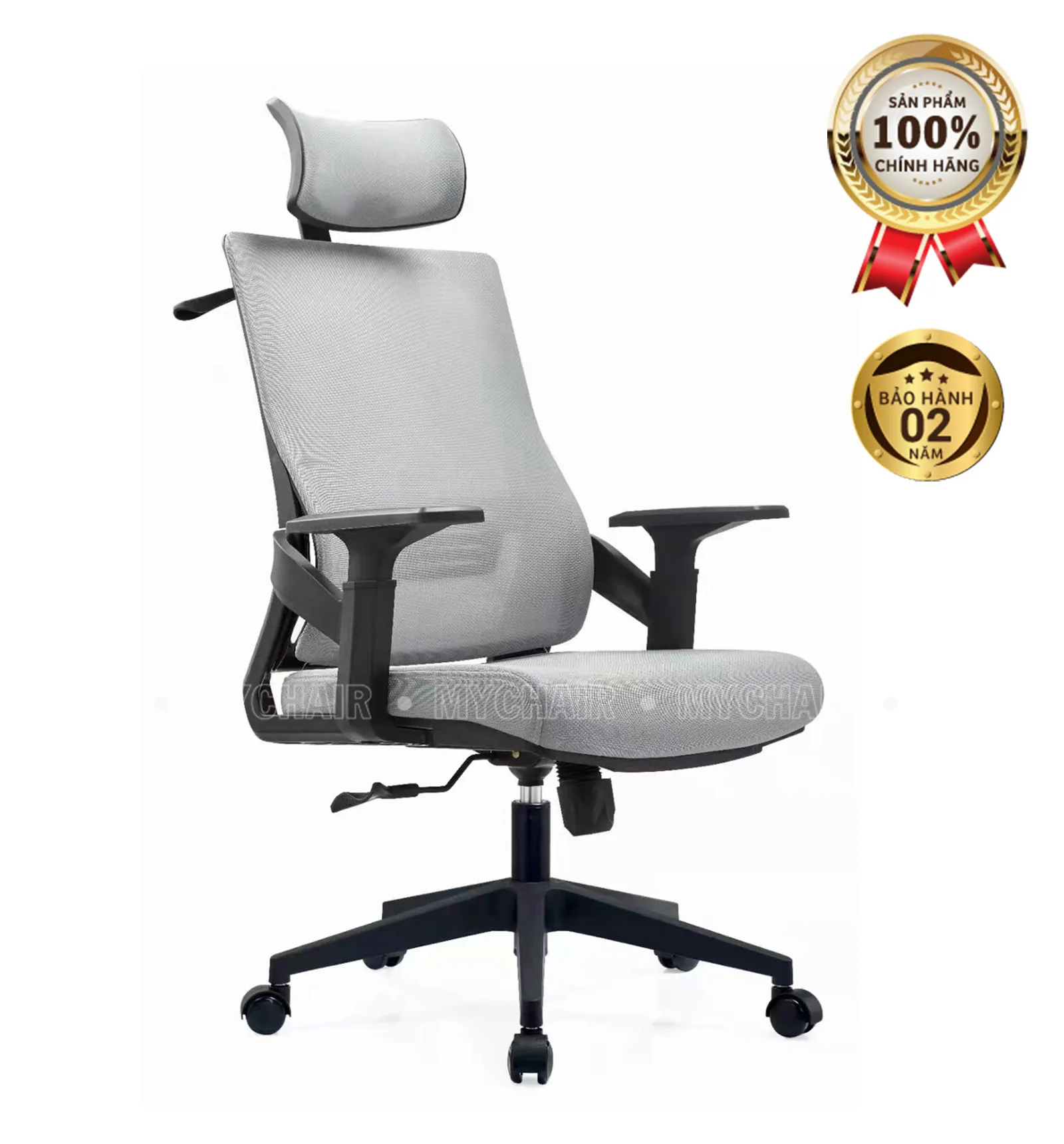 Ghế Xoay Lưới Nỉ Cao Cấp Nhập Khẩu MyChair FM35AB