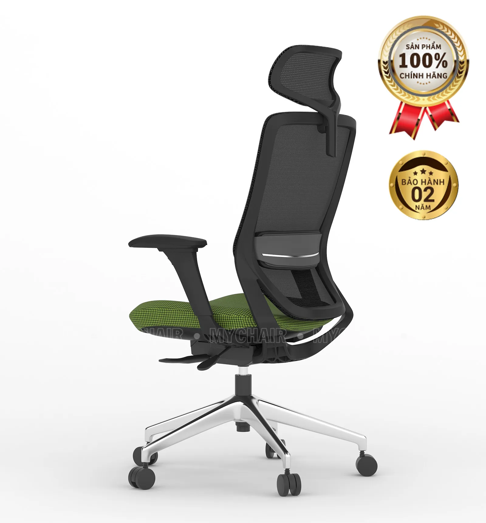 Ghế Xoay Lưới Nỉ Cao Cấp Nhập Khẩu MyChair FM48AB-1