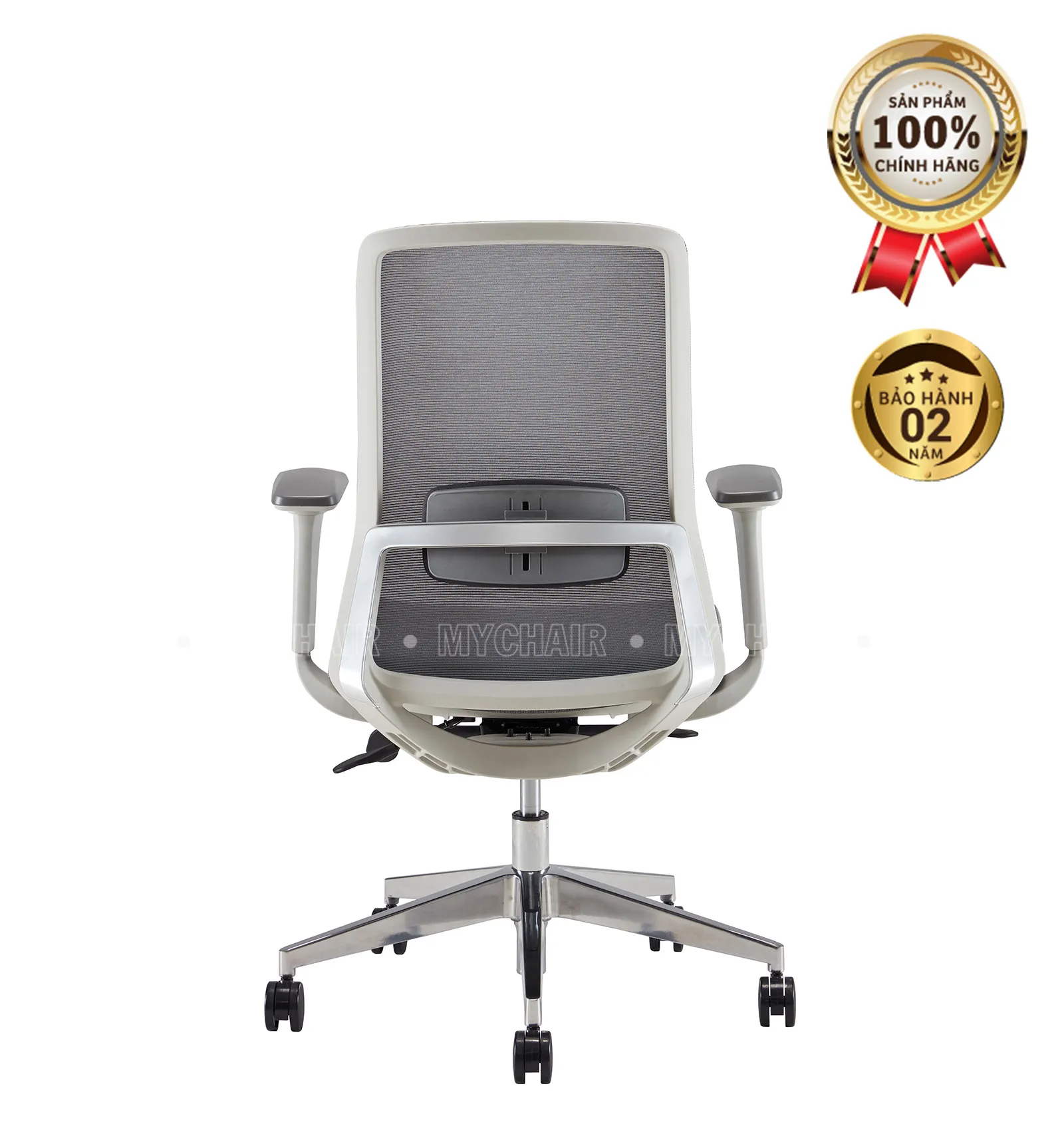 Ghế Xoay Lưới Nỉ Cao Cấp Nhập Khẩu MyChair FM49BW-1