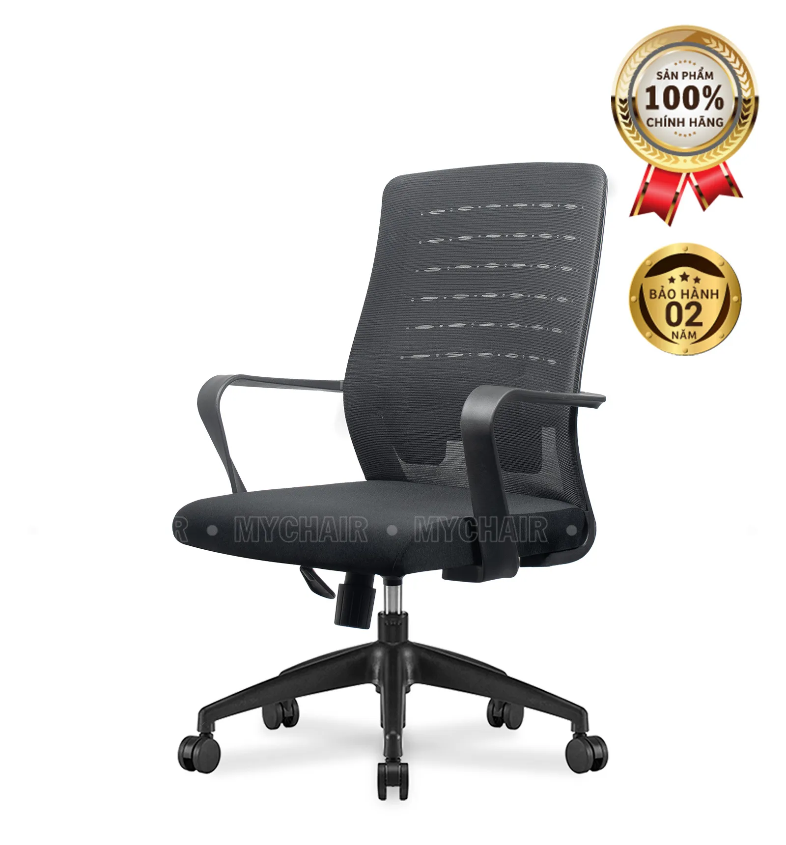 Ghế Xoay Lưới Nỉ Cao Cấp Nhập Khẩu MyChair FM34BB