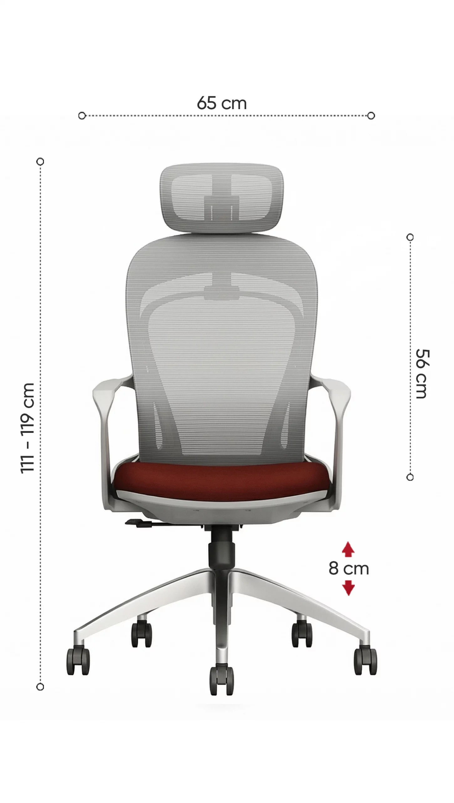 ghế xoay văn ph&ograve;ng gi&aacute; tốt FM100AW