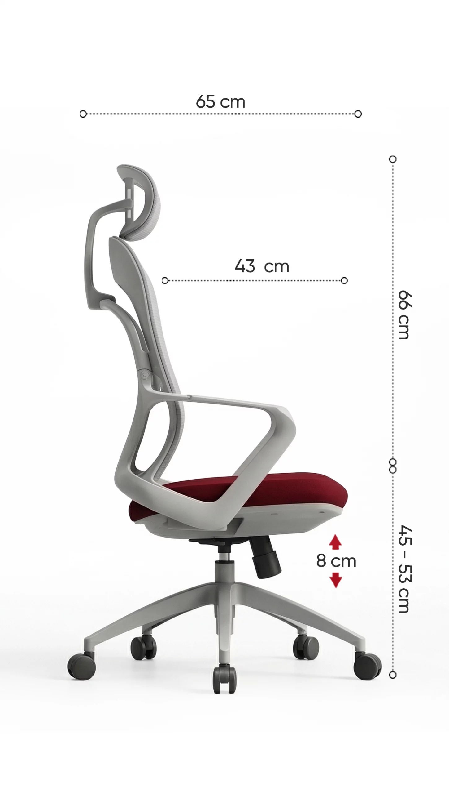 ghế văn ph&ograve;ng xoay FM100AW