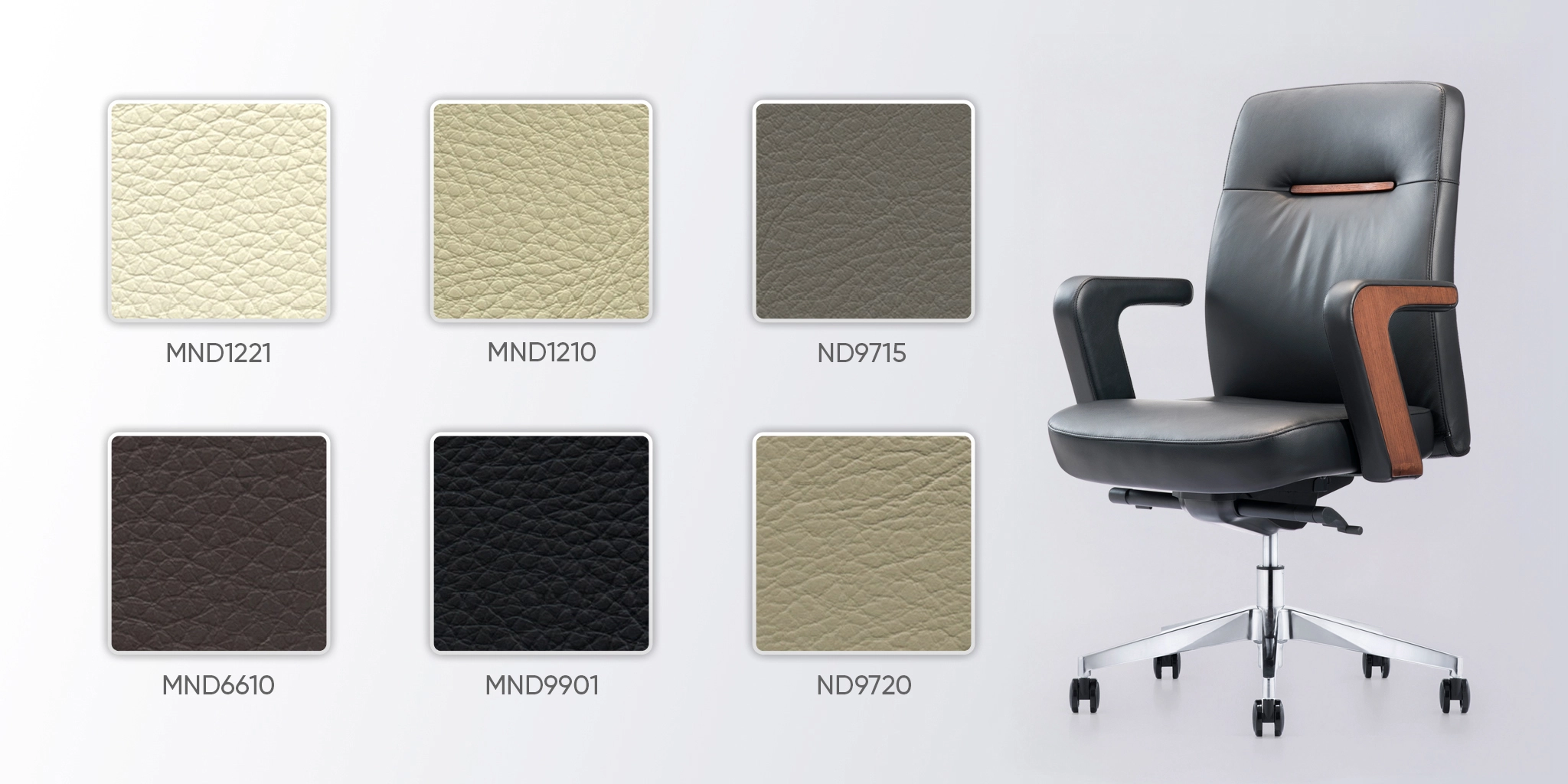 bảng màu da ghế fa636b