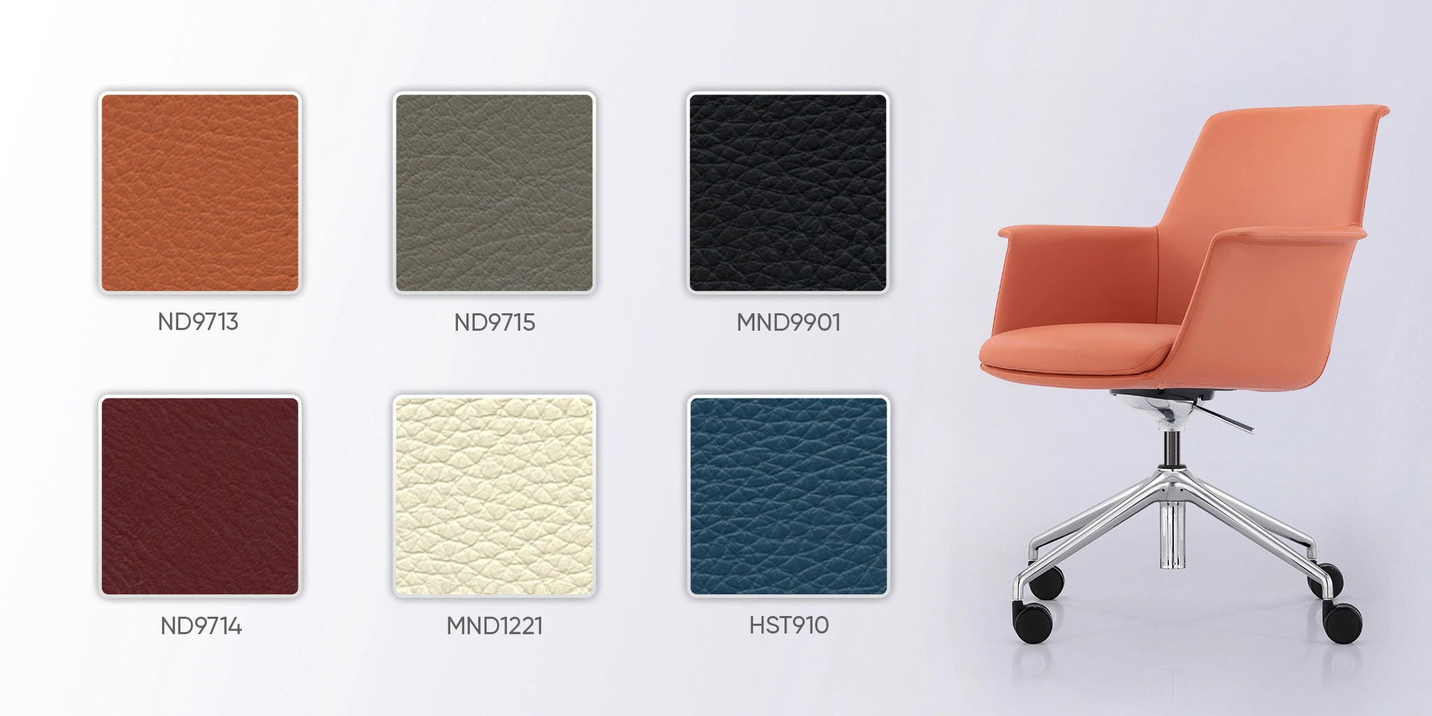 bảng m&agrave;u da ghế me022b