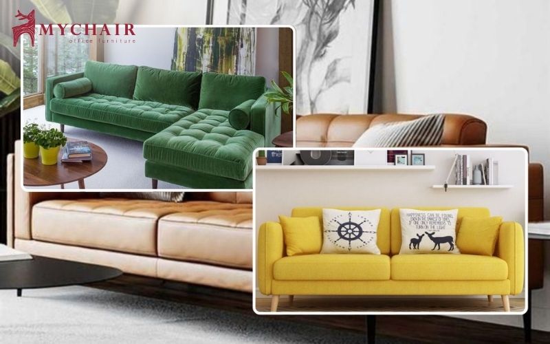 Mẫu mã sofa đa dạng, phù hợp mọi không gian