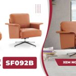 Armchair Da Cao Cấp Nhập Khẩu MyChair SF092A