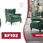 Armchair Da Cao Cấp Nhập Khẩu MyChair SF102