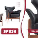 Armchair Da Cao Cấp Nhập Khẩu MyChair SF836