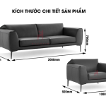 Bộ Sofa Da Cao Cấp Nhập Khẩu MyChair SF027