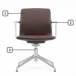 Ghế chân quỳ bọc da MyChair MO09C-1 Cao Cấp
