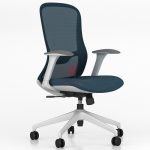 Ghế Xoay Lưới Nỉ Cao Cấp Nhập Khẩu MyChair FM114BW-1