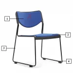 Ghế Văn Phòng Lưới Nỉ Cao Cấp Nhập Khẩu MyChair TN42B