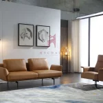 Armchair Da Cao Cấp Nhập Khẩu MyChair SF092A