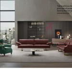 Armchair Da Cao Cấp Nhập Khẩu MyChair SF102