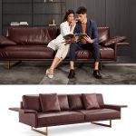 Sofa Da Cao Cấp Nhập Khẩu 3 Chỗ MyChair SF014-3