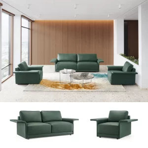 ghế sofa da nhập khẩu sf042a