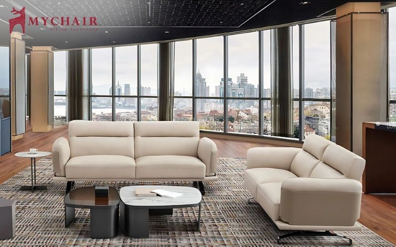 Sofa da cao cấp 2 chỗ MyChair SF043-2