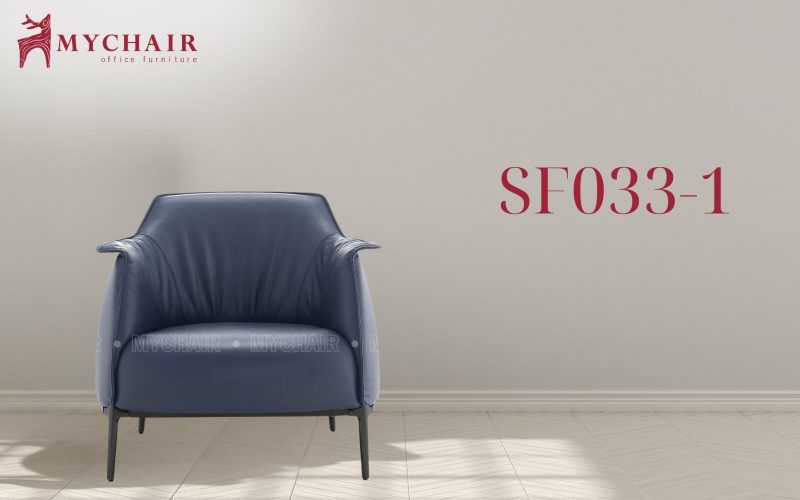 Sofa da MyChair SF033-1 - lựa chọn hoàn hảo cho không gian phong cách Minimalism