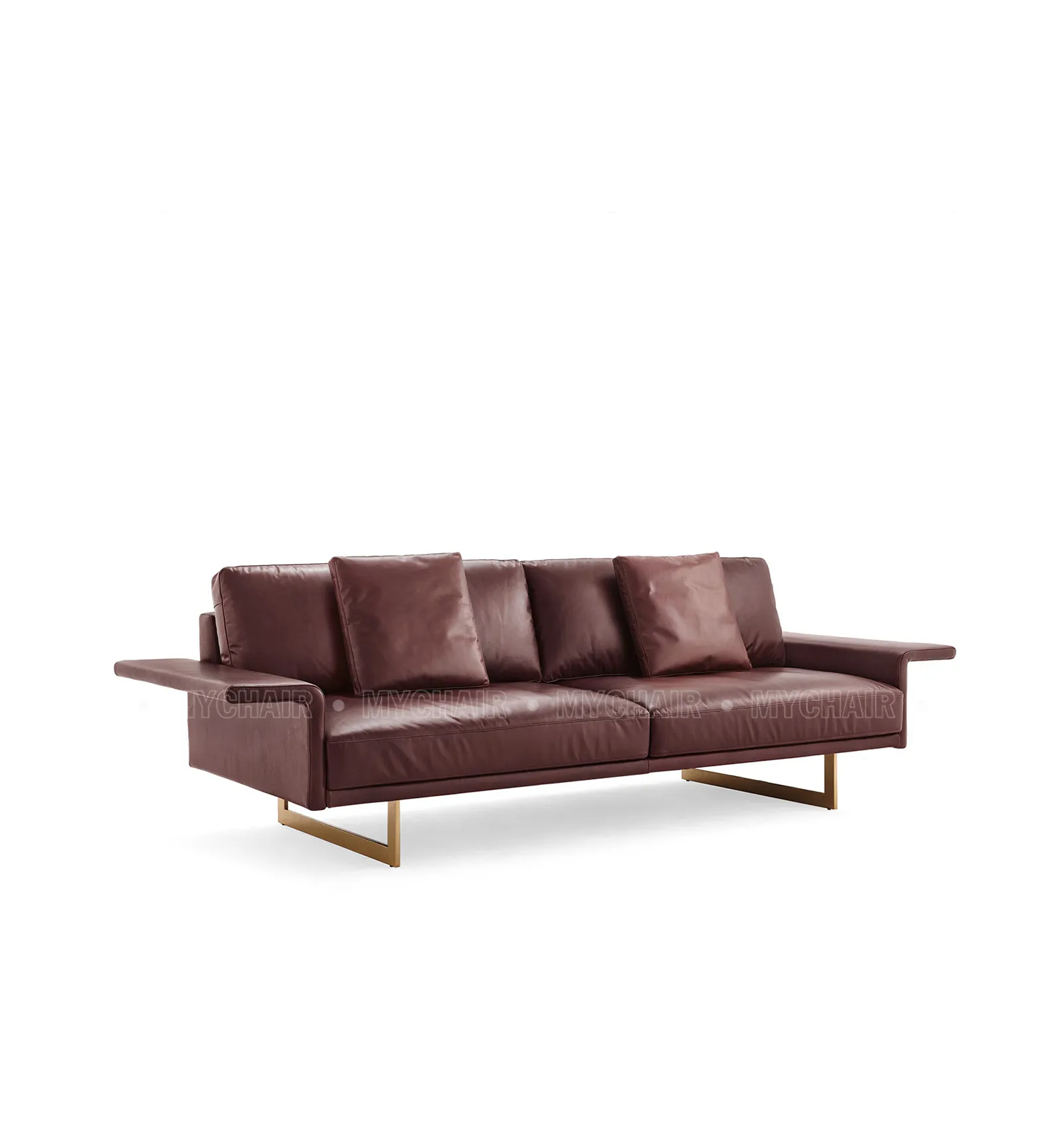 Sofa Da Cao Cấp Nhập Khẩu 3 Chỗ MyChair SF014-3