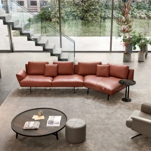 Sofa Da Cao Cấp Nhập Khẩu Góc MyChair SF015-3G