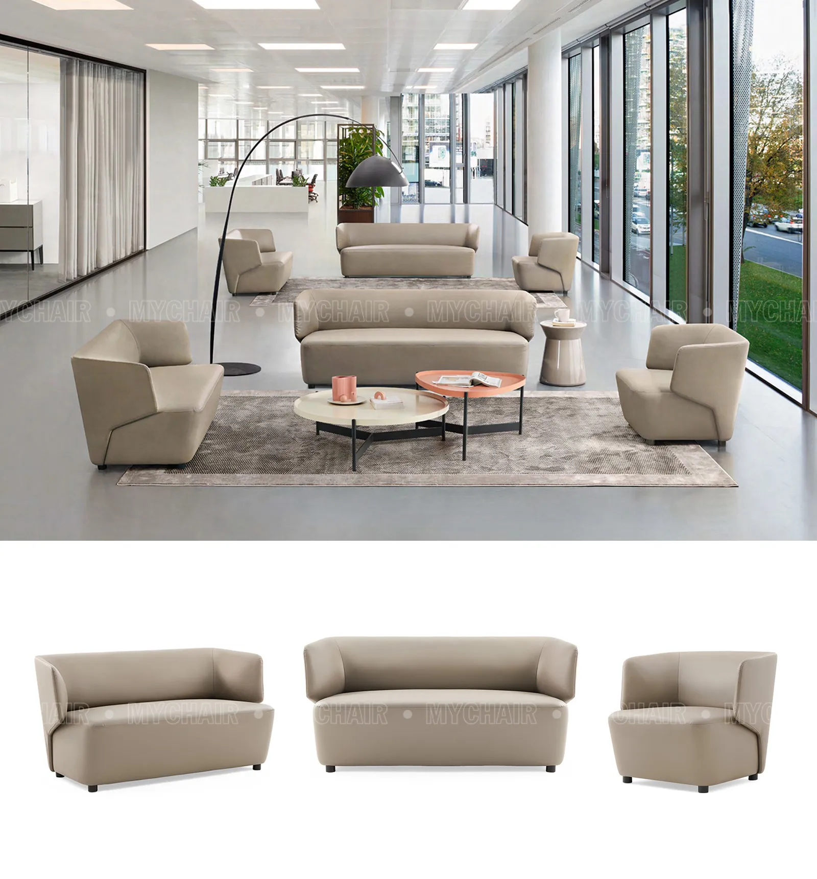 Bộ Sofa Da Cao Cấp Nhập Khẩu MyChair SF018