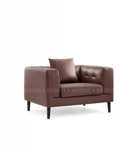 Sofa Da Cao Cấp Nhập Khẩu Đơn MyChair SF019-1