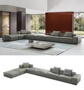 Sofa Da Cao Cấp Nhập Khẩu Góc MyChair SF030B