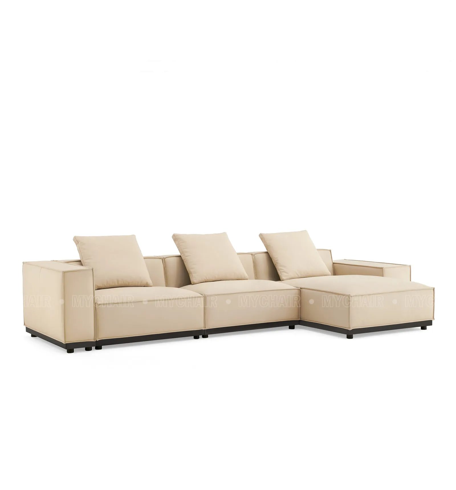 Sofa Da Cao Cấp Nhập Khẩu Góc MyChair SF031-3G
