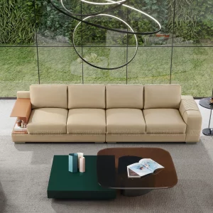 Sofa Da Cao Cấp Nhập Khẩu 4 Chỗ MyChair SF039A-4L/R