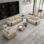 Sofa Da Cao Cấp Nhập Khẩu 3 Chỗ MyChair SF041-3