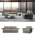 Sofa Da Cao Cấp Nhập Khẩu Đơn MyChair SF042A-1