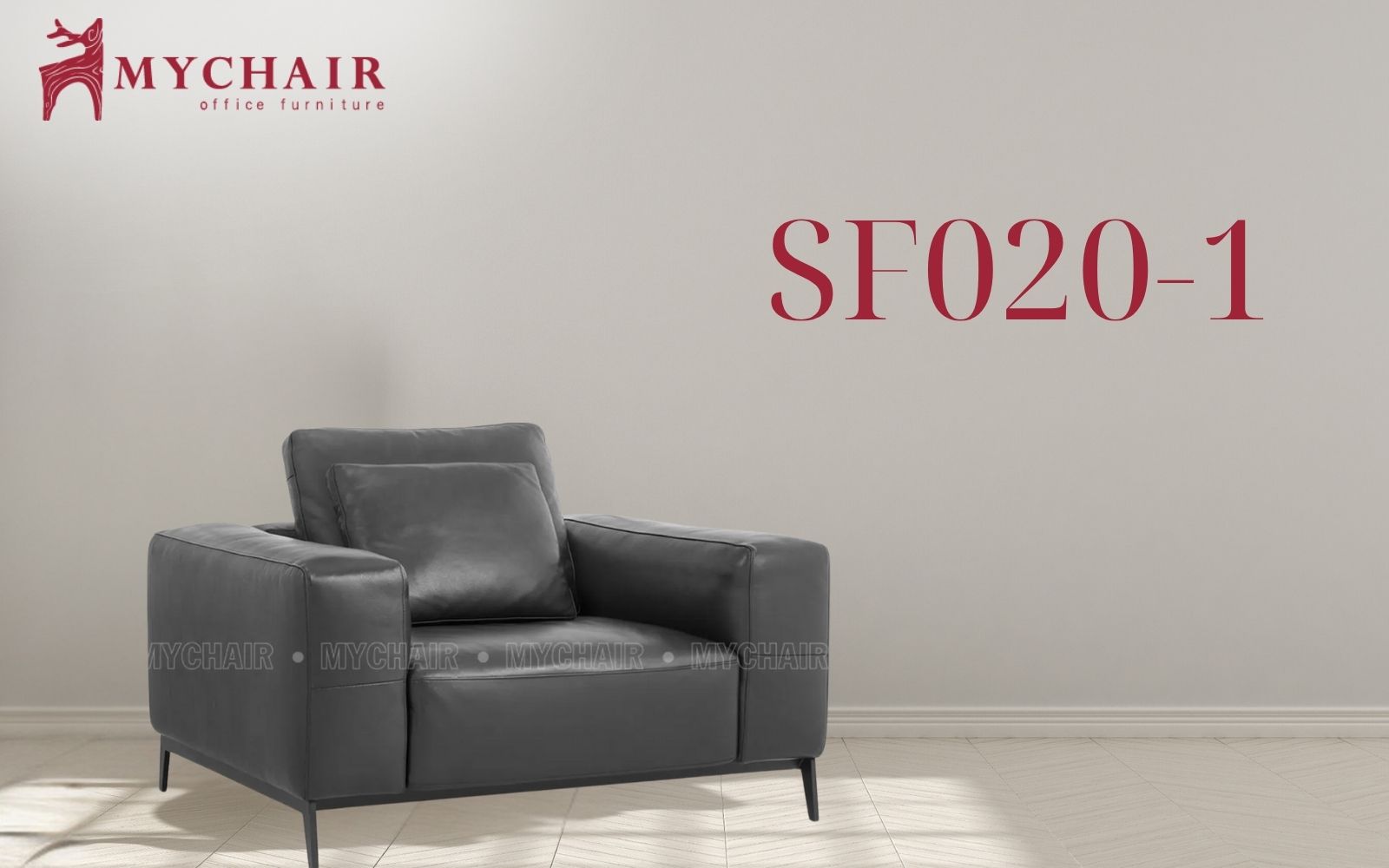 Sofa Da Cao Cấp Đơn MyChair SF020-1