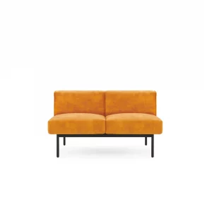 sofa đôi sf021 màu cam