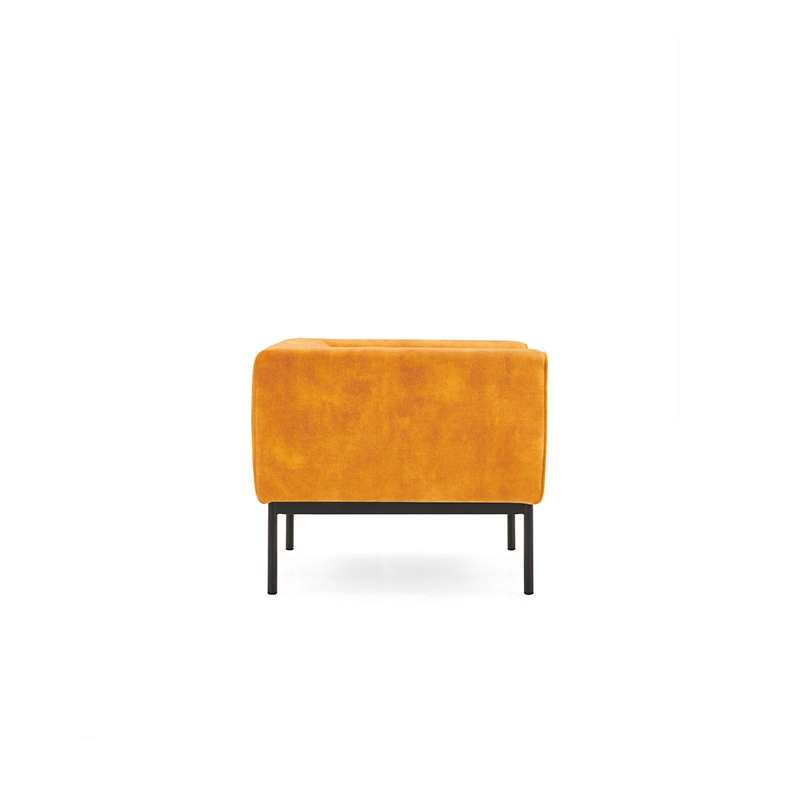sofa 1 chỗ màu cam sf021