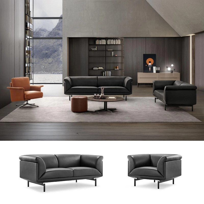 sofa da cao cấp SF034