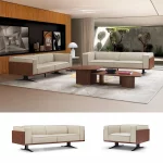 Bộ Sofa Da Cao Cấp Nhập Khẩu MyChair SF819