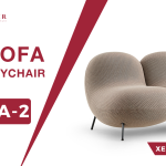 Sofa Vải Cao Cấp Nhập Khẩu Đơn MyChair SF802A-1