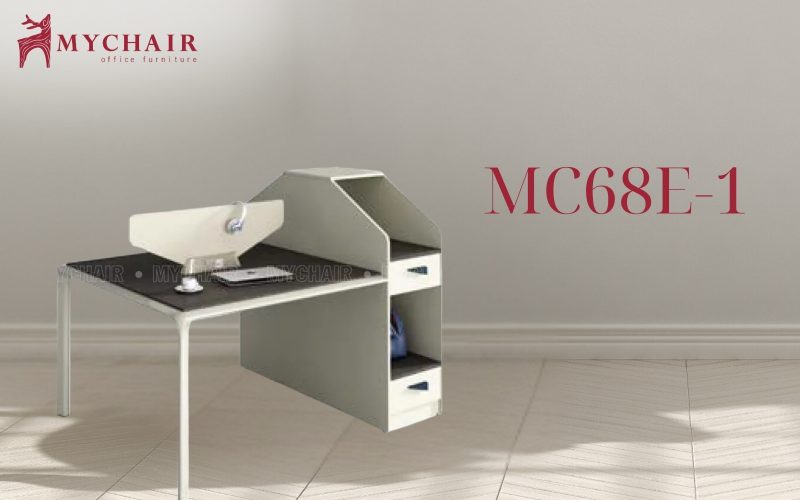 Mẫu bàn làm việc tại nhà có tủ MyChair MC68E-1 
