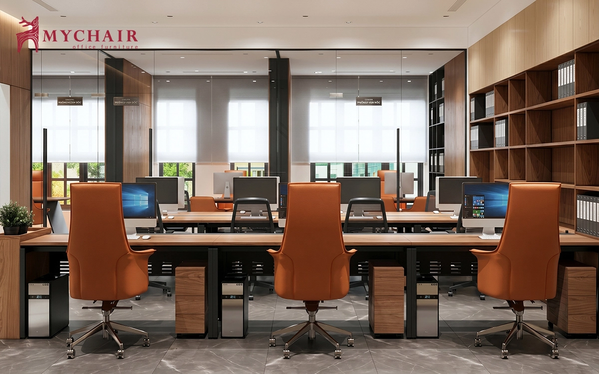 mychair cung cấp nội thất văn phòng cho công ty điện biên hoàng anh