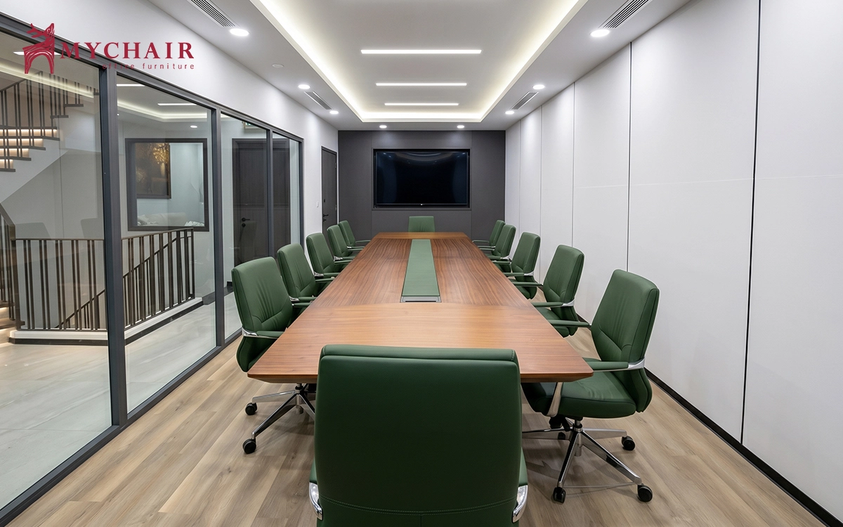 dự án cung cấp nội thất văn phòng cho công ty tân bình của mychair