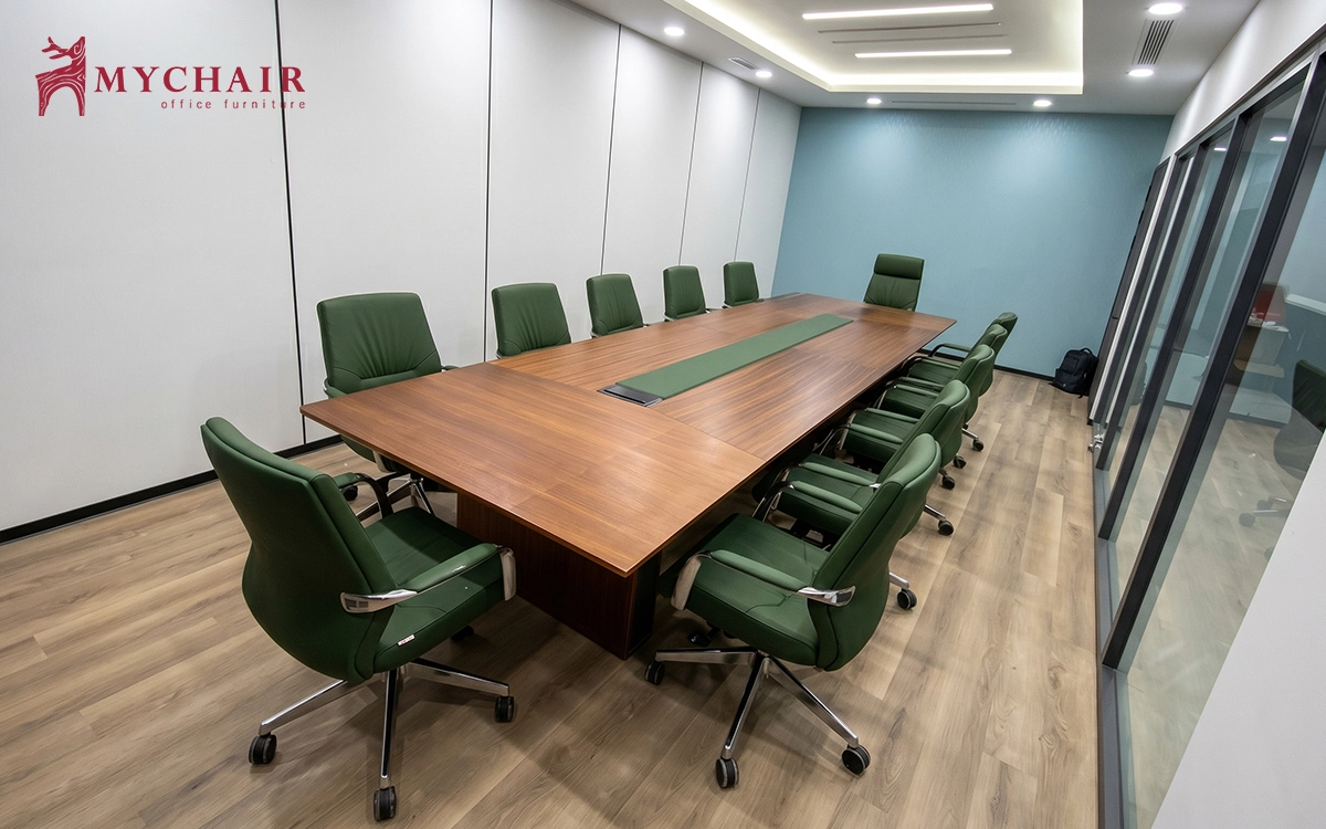 dự án cung cấp nội thất văn phòng cho công ty tân bình của mychair
