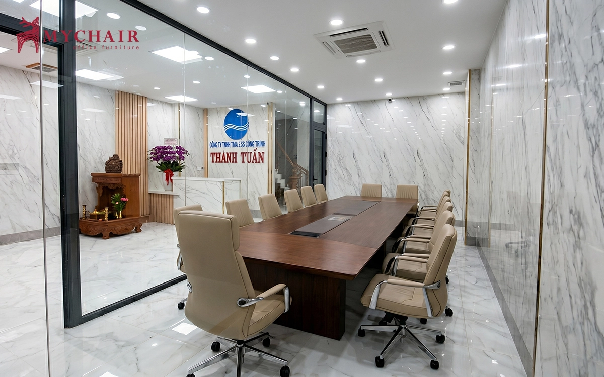 dự án cung cấp nội thất văn phòng cho công ty thanh tuấn sài gòn