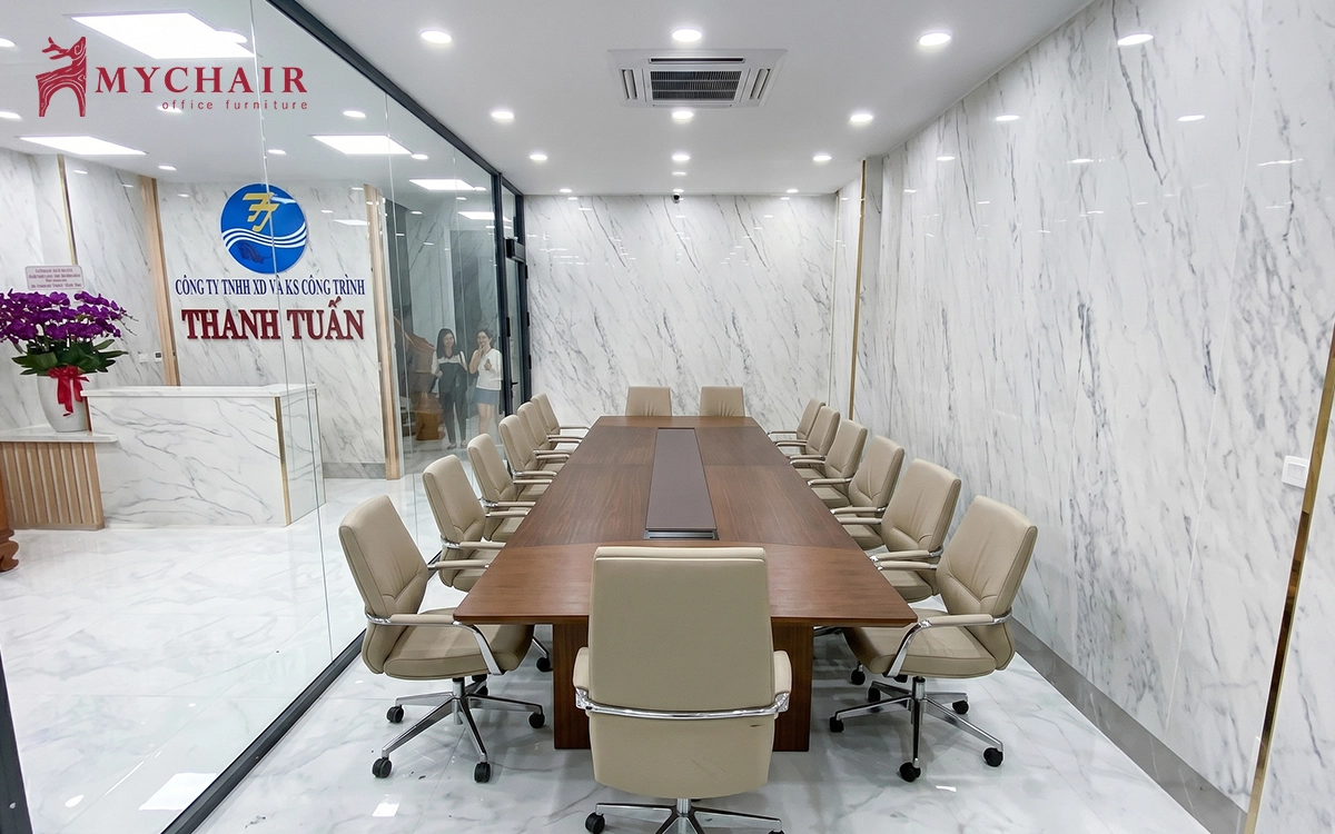 dự án cung cấp nội thất văn phòng cho công ty thanh tuấn sài gòn