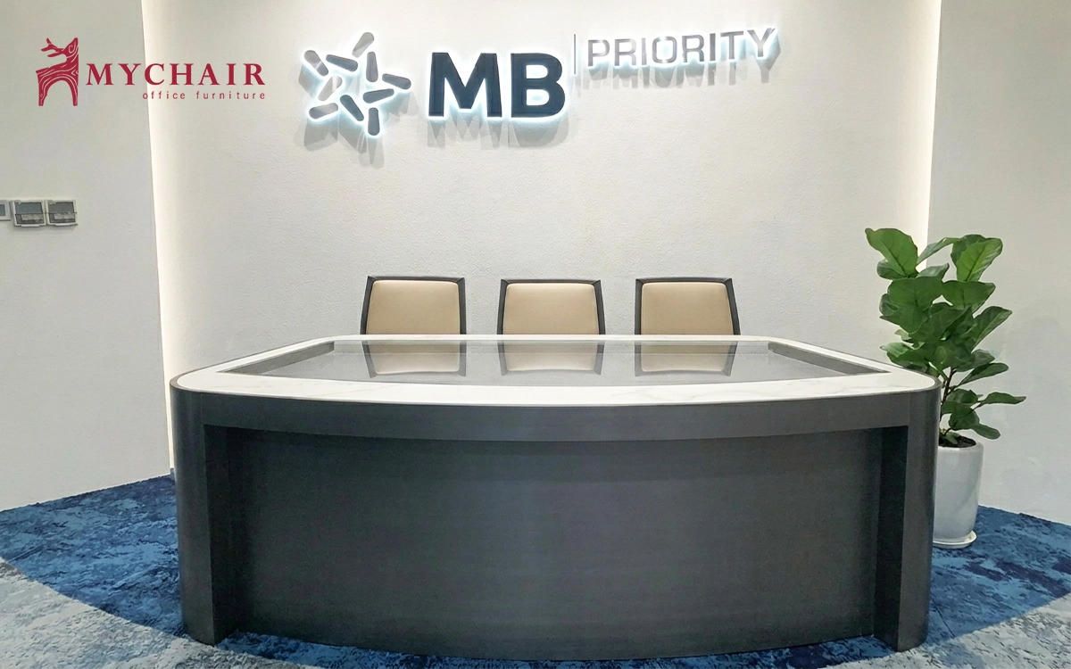mychair cung cấp nội thất văn phòng cho mb bank