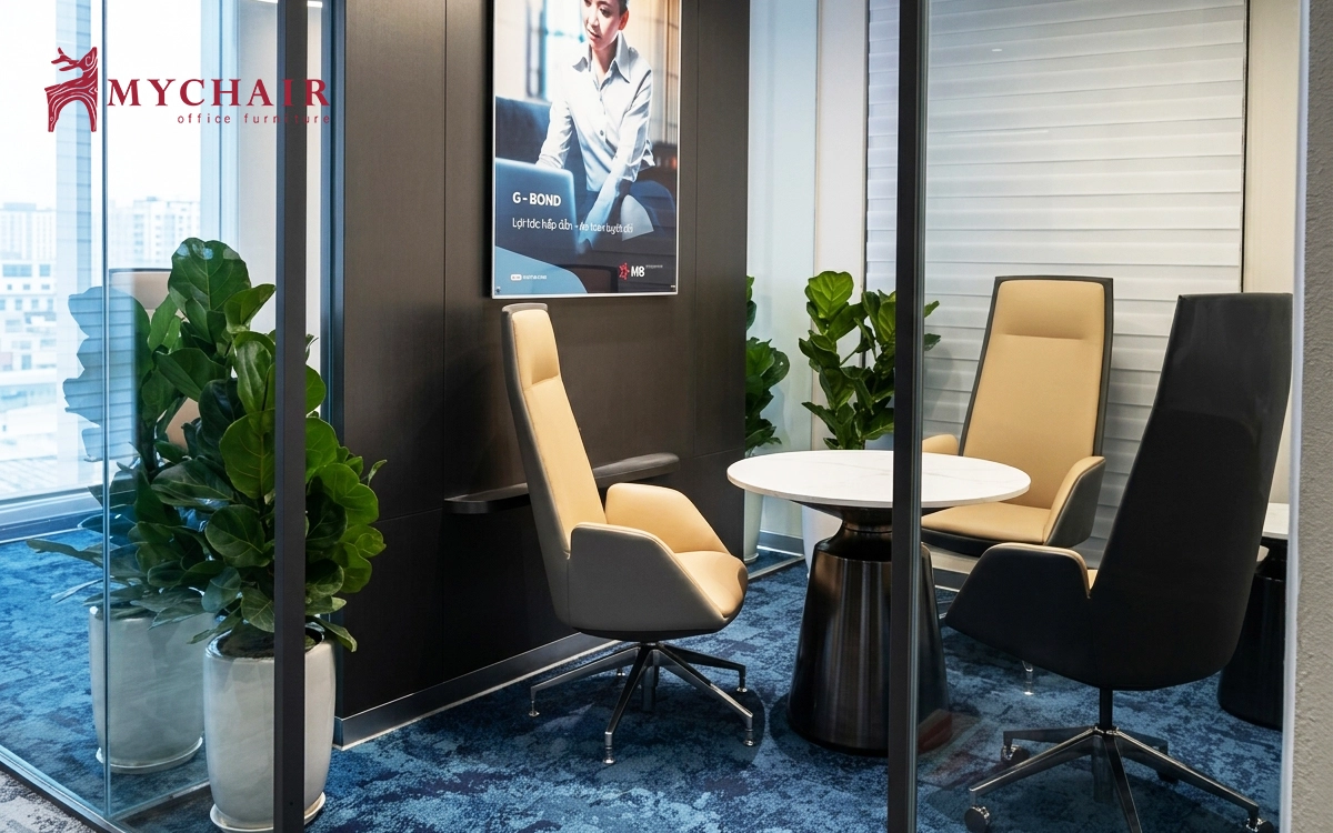 mychair cung cấp nội thất văn phòng cho mb bank