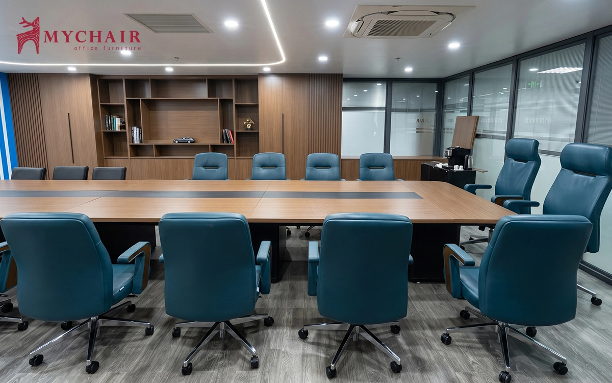 Thi công Dự án nội thất phòng họp cao cấp MED Group